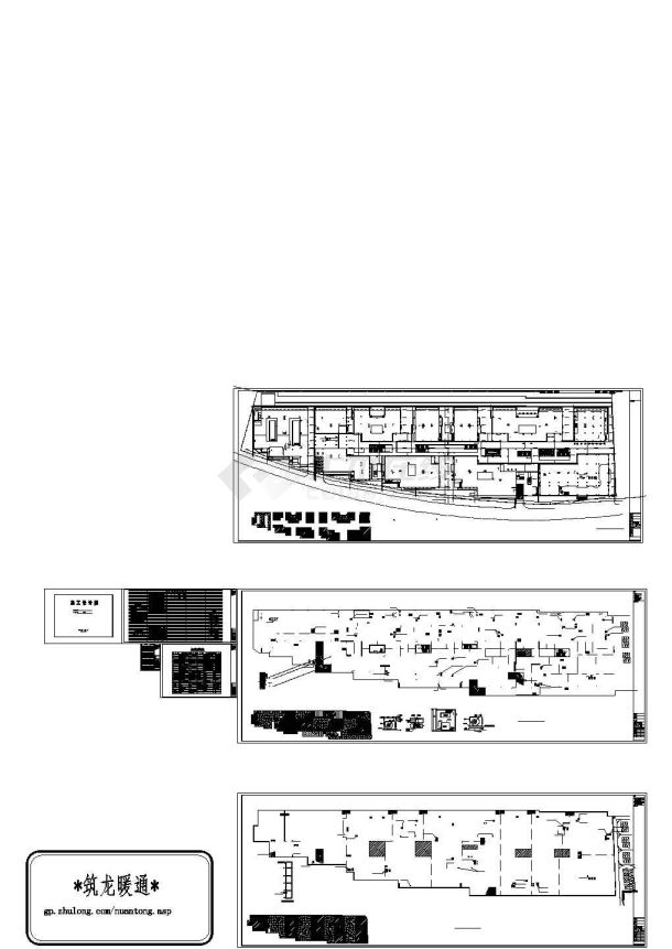 [重庆]商业广场地下通风排烟施工图-图一