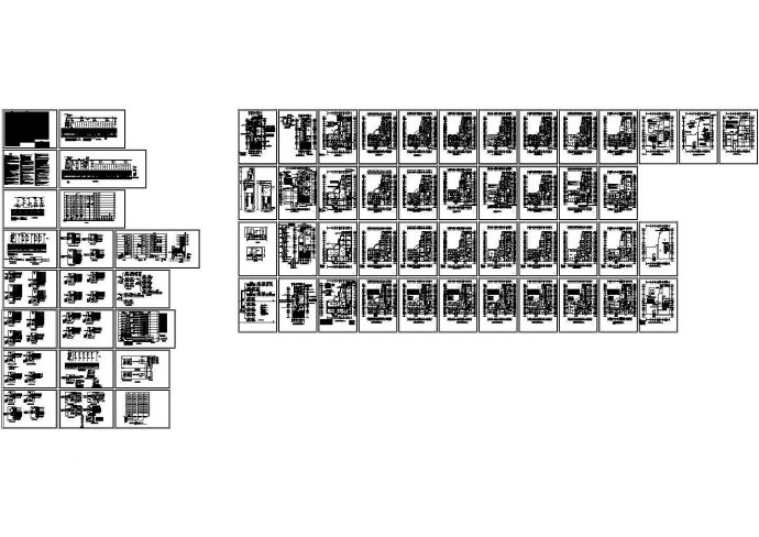 医院综合楼全套电气施工CAD图纸（66张）_图1