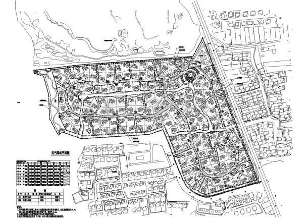 苏州巨中金湖高尔夫别墅区规划（0605）-dwg+jpgcad施工图设计-图一