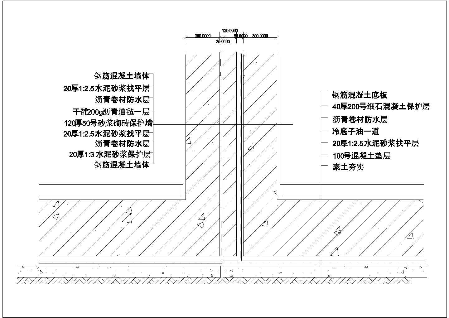 某楼地面节点CAD详细施工平面图纸