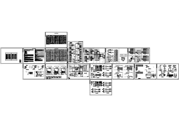 [浙江]某小学弱电系统施工全套图纸-图一