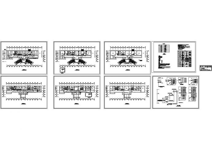 医院电气设计方案CAD图纸_图1