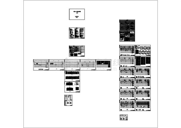 [山东]3层带阁楼框架综合教学楼结构设计施工图-图一