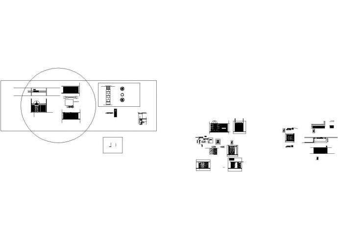 山东奢华五星级大酒店室内二层茶室实用设计cad图纸_图1