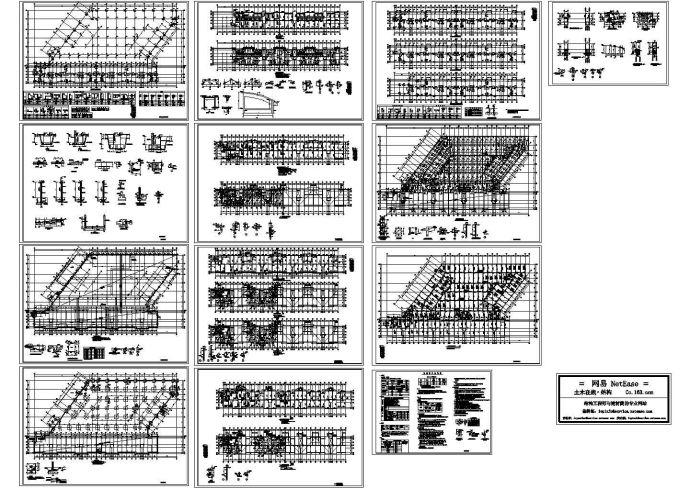 办公楼设计_某地短肢剪力墙小高层办公楼结构设计施工图，14张图纸_图1