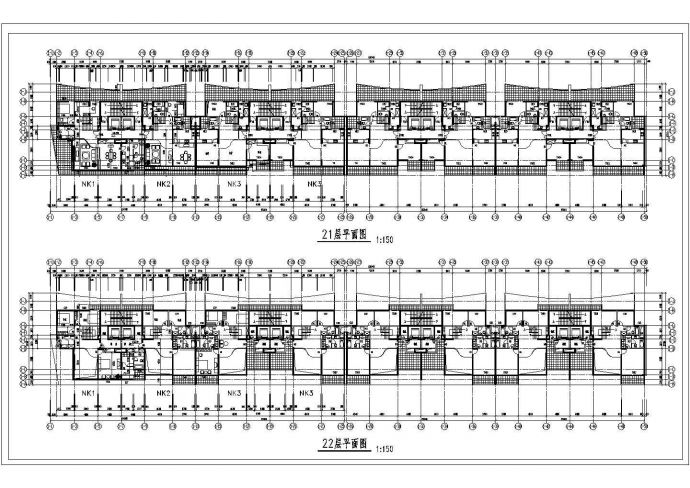 某二十二层住宅楼建筑方案_图1