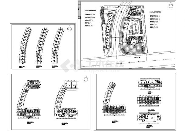 某多层框架结构烟草办公大楼CAD设计全套方案图纸（含设计说明，含效果图）-图一