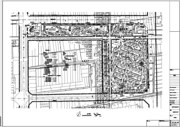 江苏盐城晶彩水岸项目全套建筑规划施工设计c纸-图一