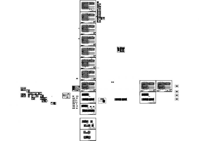 [浙江]某6层现代风格高等院校学生宿舍楼建筑施工图_图1
