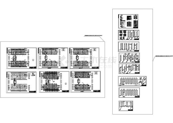 漯河中学某六层宿舍楼建筑结构水电施工图-图二