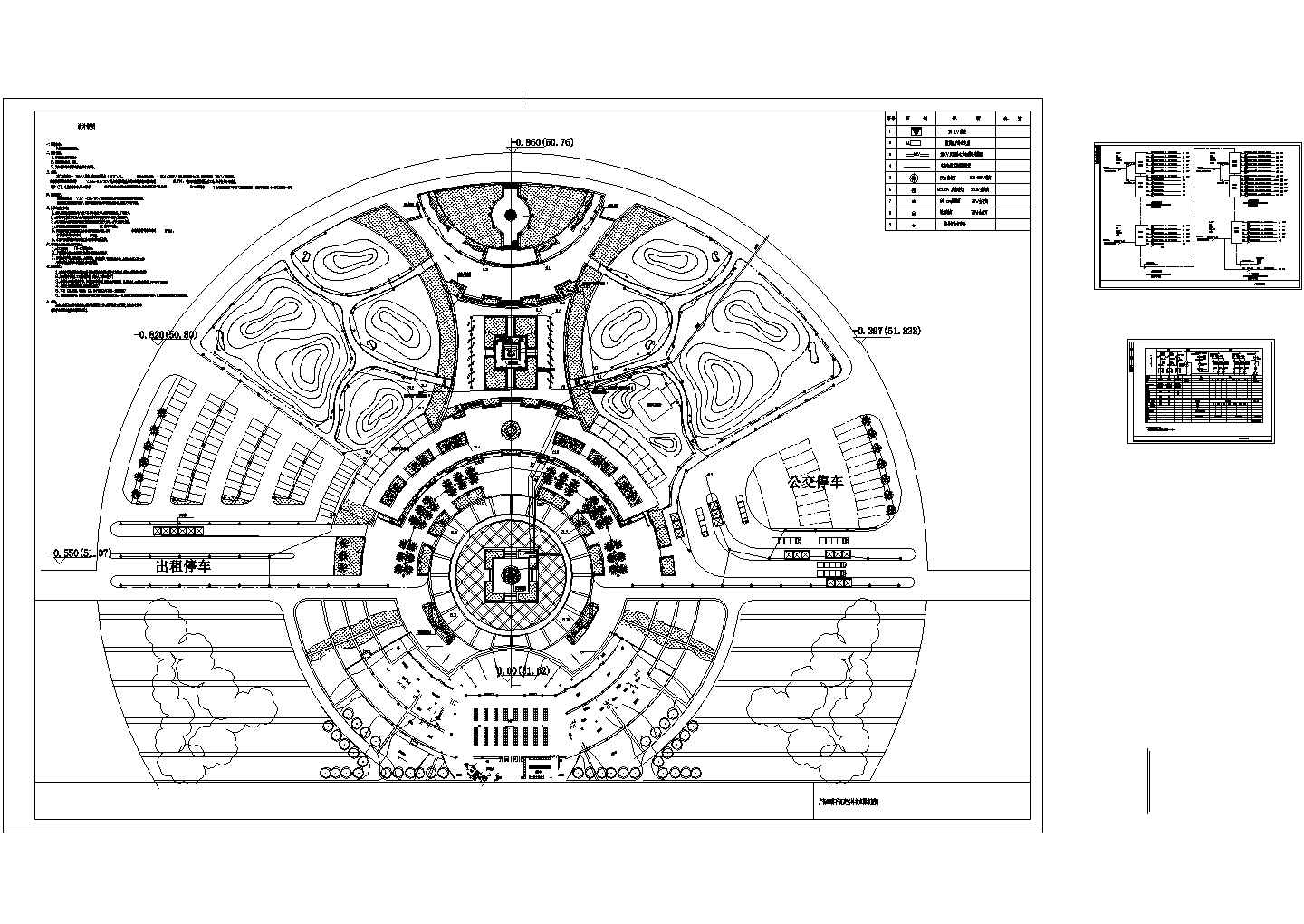 某大型广场电气设计CAD图