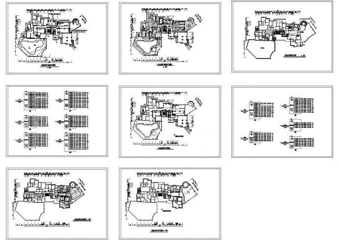 某高级休闲会所电气设计CAD图_图1