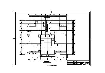 机械部设计二院楼面结构图-图二