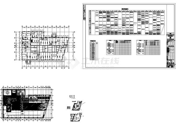 松邦酒店五十二层行政酒廊非常标准设计cad图纸-图二
