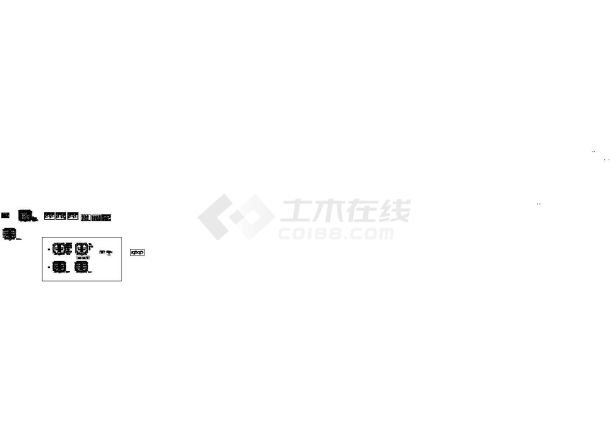 [上海]10米深基坑排桩加二道内支撑支护及搅拌桩止水帷幕施工图-图二