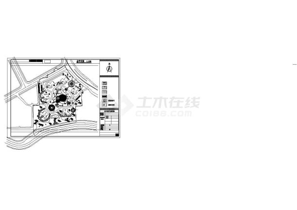 小区规划设计图 总平面图-图一