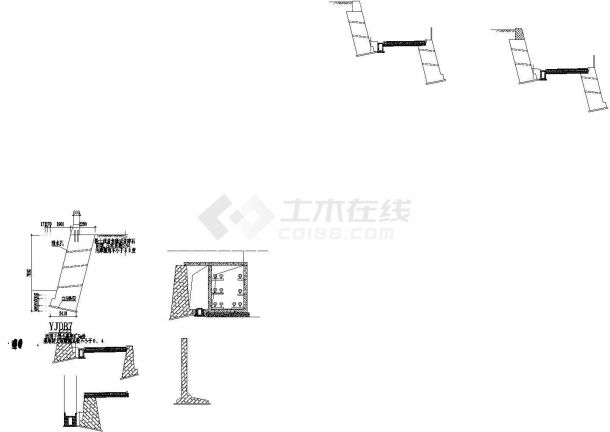 丽思卡尔顿酒店设计施工图（CAD）-图一