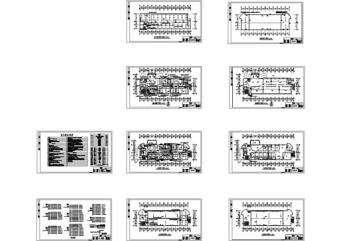 办公楼设计_安徽某四层办公楼电气设计CAD图纸_图1