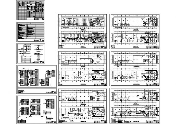 办公楼设计_某四层办公楼强、弱电设计CAD图纸_图1