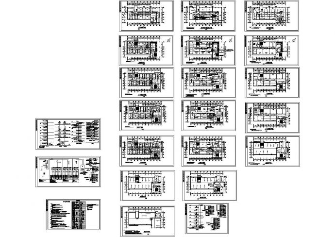 办公楼设计_某六层综合办公楼电气设计图纸_图1