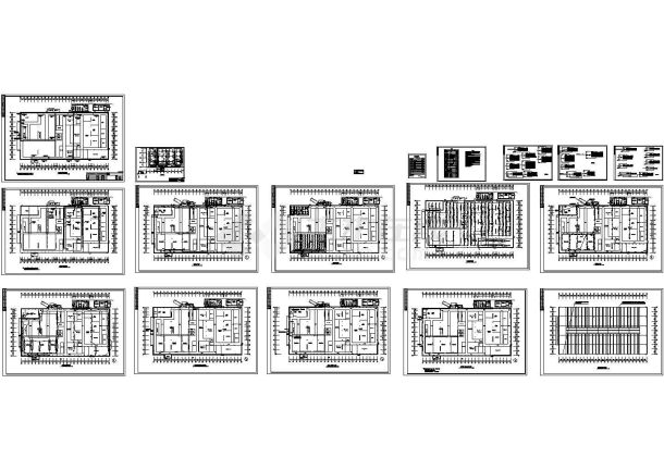 某集团项目厂房电气施工图-图一