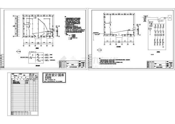 锅炉房电气设计CAD图纸-图一