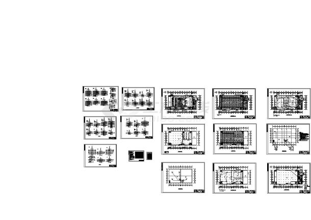 厂房电气设备设计CAD图-图一