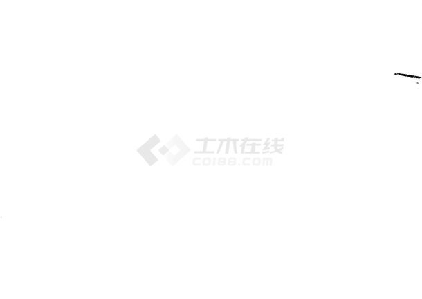 办公楼设计_某办公楼室内装修设计施工图纸-图二