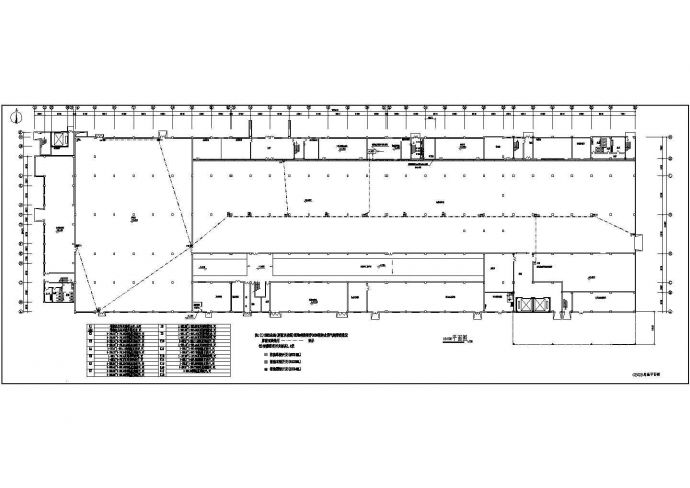 某工厂智能照明系统CAD完整构造设计总平面图_图1
