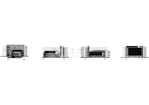 [北京]某知名大学八层音乐学院建筑设计施工图-图二