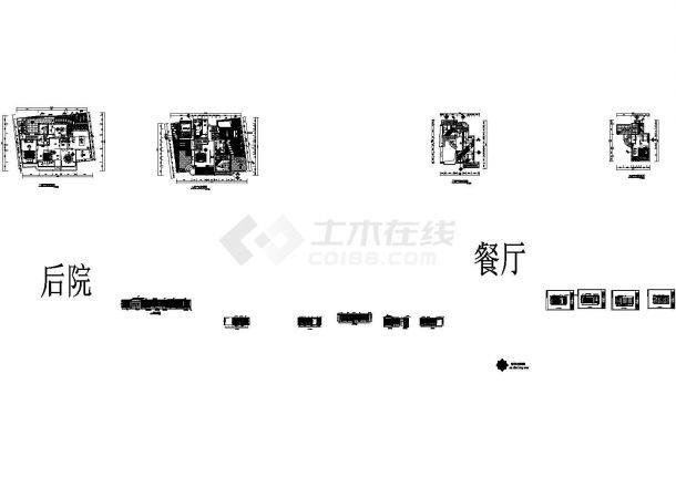 深圳四层别墅中欧混搭风格装修图-图二