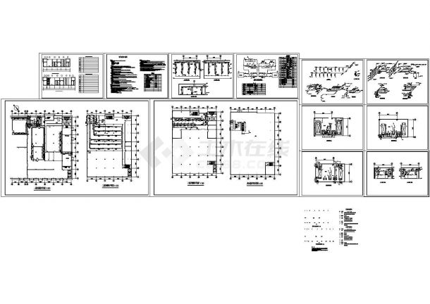 厂房设计_某多层工业厂房空调通风设计cad全套施工方案图（含设计说明）-图一