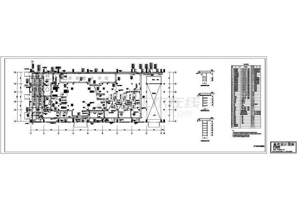 厂房设计_厂房电缆敷设及防火Cad设计图图纸-图二
