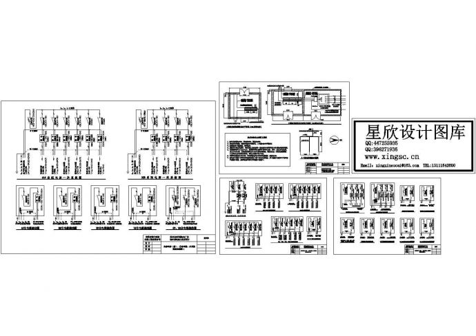 厂房设计_电脑厂房工程临时用电系统图(四张）_图1
