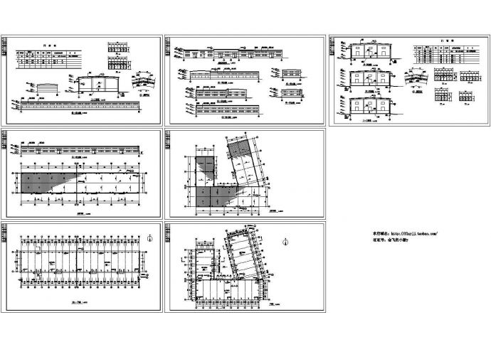 厂房设计_单层厂房建筑施工CAD图_图1