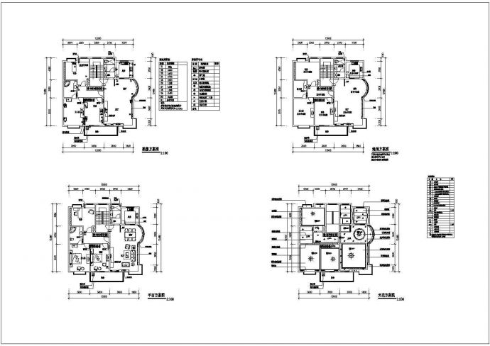 某商品房CAD大样节点剖面平面布置图_图1
