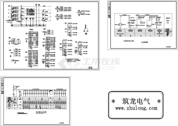 10KV配电设计cad系统图-图一