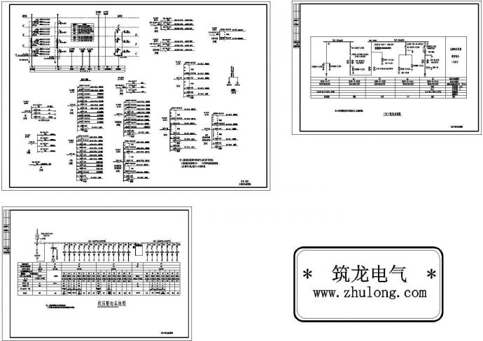 10KV配电设计cad系统图_图1