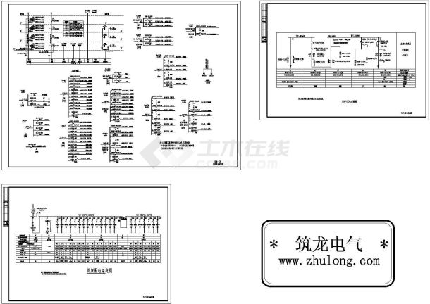 10KV配电设计cad系统图-图二