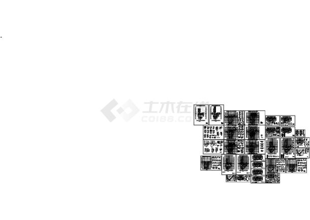 【南京】某十三层框剪结构住宅结构施工cad详图-图一