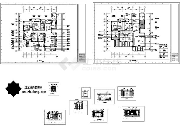 现代中式四居装修图(含实景)-图一