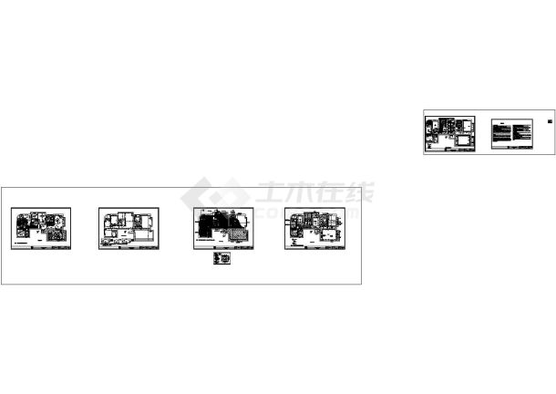 凯旋会住宅装饰四居室装修工程图-图一