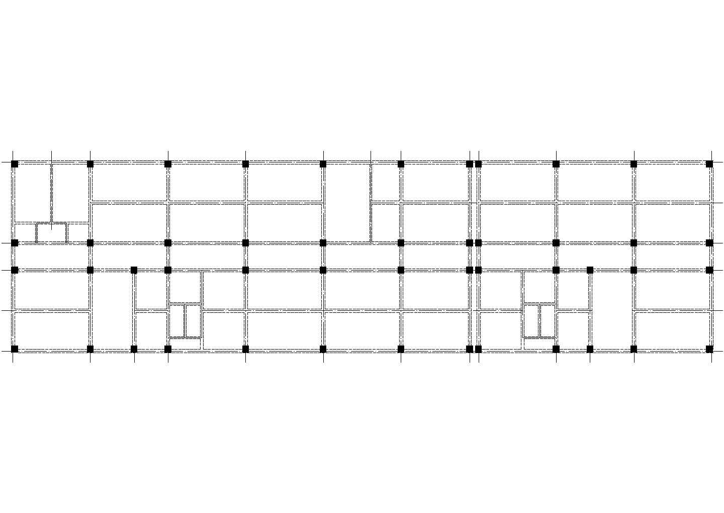 综合楼带商场毕业设计（开题报告、计算书、建筑、结构图纸）