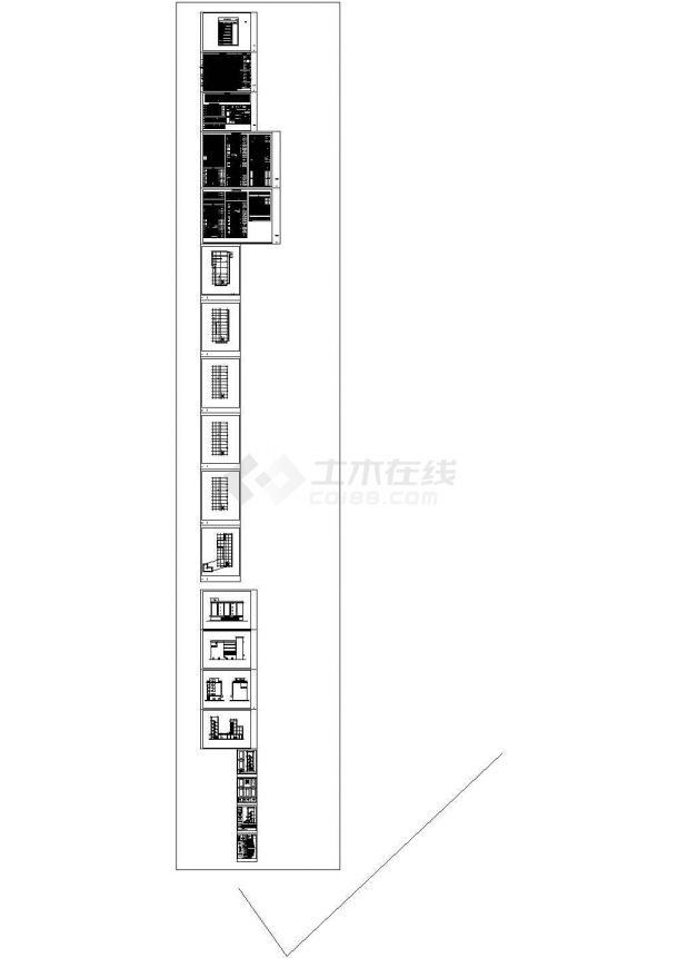 某银行建筑结构施工图-图一