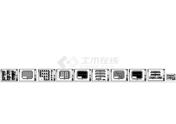 厂房设计_某24*7.5米单层单山单跨门式钢架厂房设计cad全套结施图纸（含设计说明）-图二