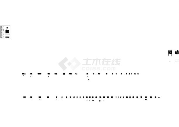 上海奢华一族简欧联排别墅样板间CAD装修施工图-图一