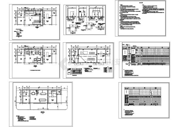 某高速收费站配电房全套电气专业施工图纸（含设计说明，cad图）-图一