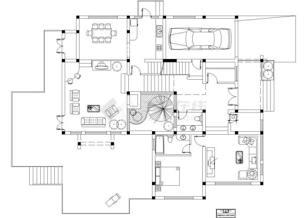 房屋建筑结构设计图CAD全套完整-图一