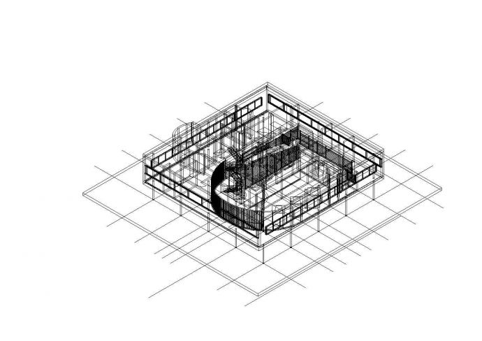 别墅平面图CAD完整全套大样图详细图纸_图1