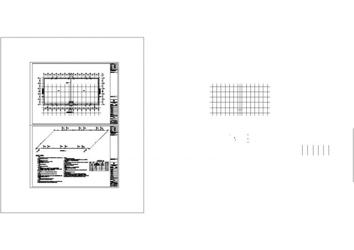 四层钢筋框架结构厂房办公楼施工图给排水全套完整CAD大样图_图1